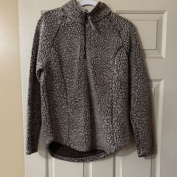 Women's Brown Fleece Jacket - Picture 1 of 2